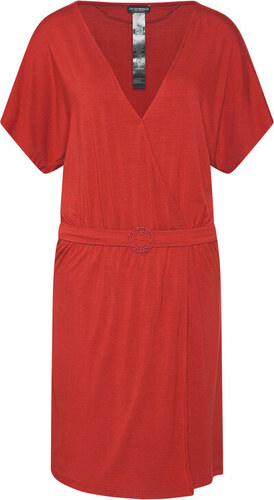 Dámské šaty Emporio Armani 262491 1P315 | vínová | M