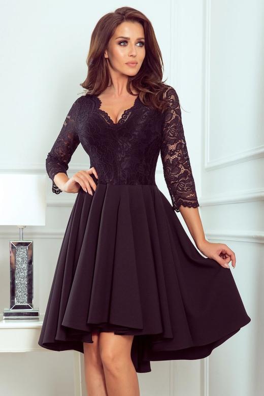 Dámské šaty Numoco 210-10 | černé | XXXL
