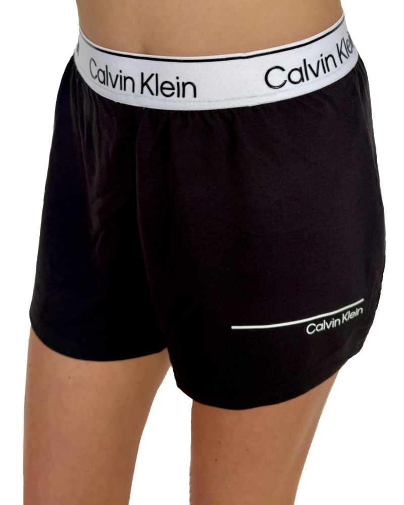 Levně Dámské šortky Calvin Klein KW0KW02477 černé
