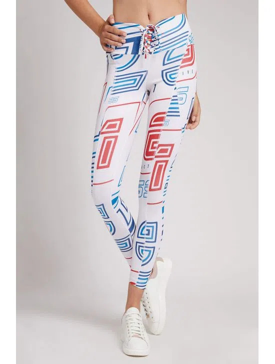 Levně Dámské sportovní legíny Guess V2RB27 AGATHA
