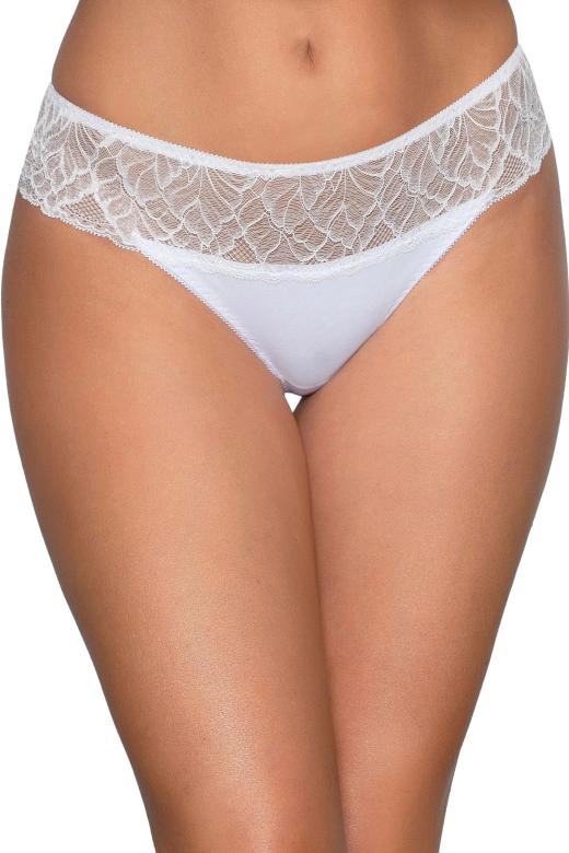 Dámské tanga Babell 183 bílé