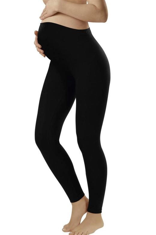 Dámské těhotenské legíny Italian Fashion Leggins long černé | černé | S