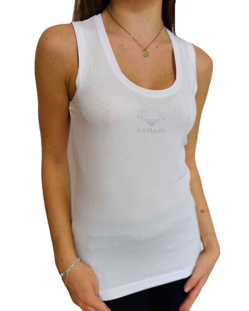Levně Dámské tílko Emporio Armani 163319 4R223 bílé