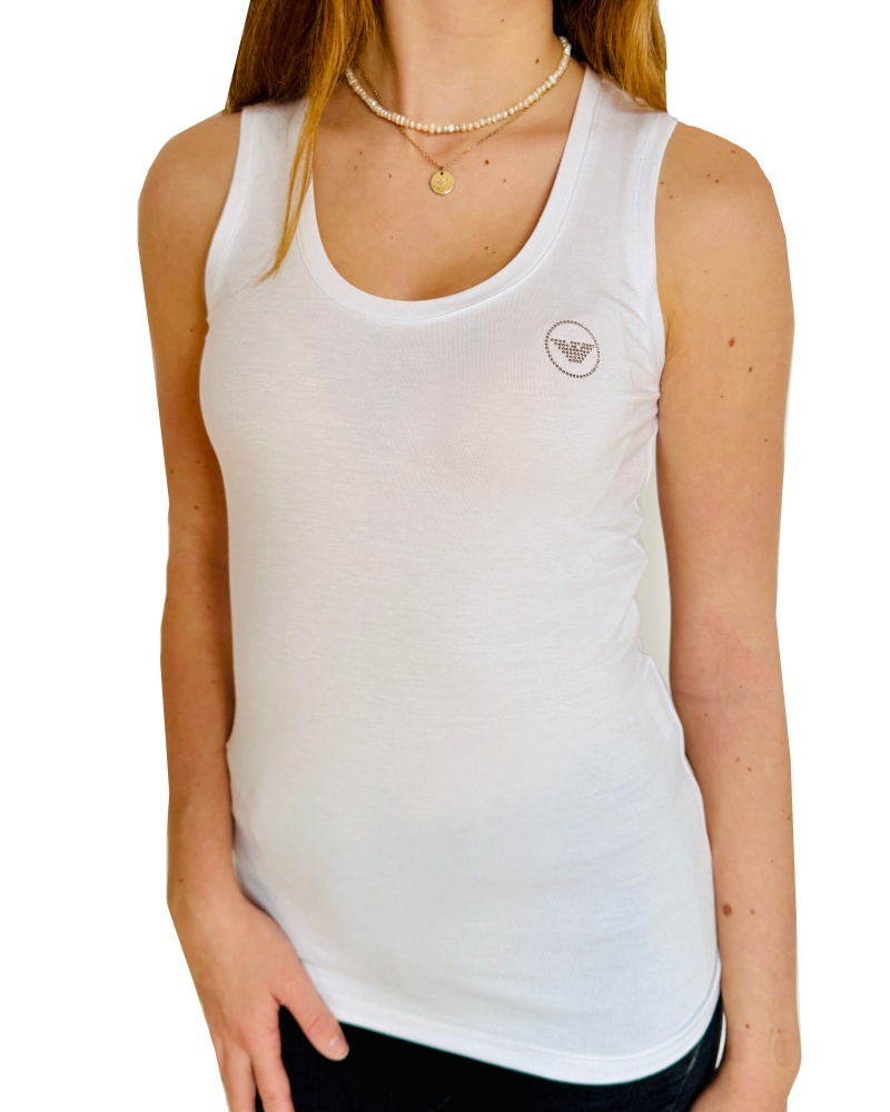 Levně Dámské tílko Emporio Armani 163319 4R224 bílé
