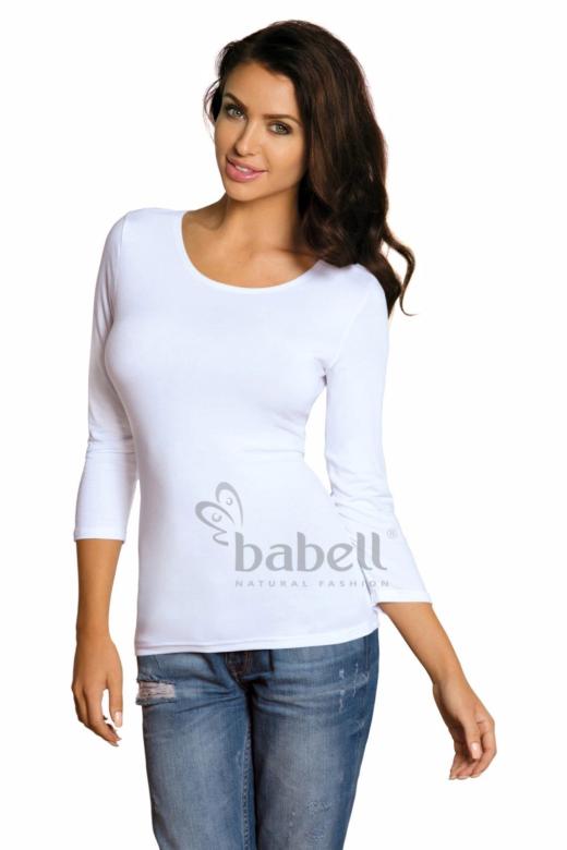 Dámské tričko Babell Manati bílé | bílé | XL