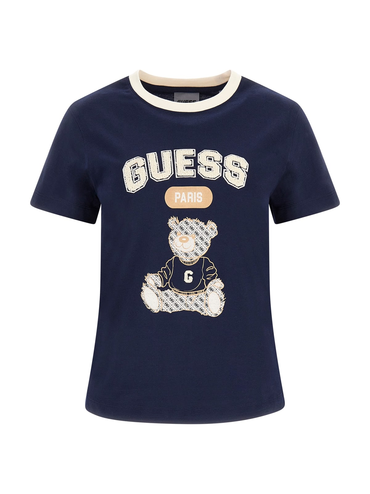 Levně Dámské tričko Guess Sarah Logo BEA V4BI10