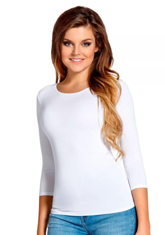 Dámské tričko Manati 3/4 BASIC BABELL | bílá | M
