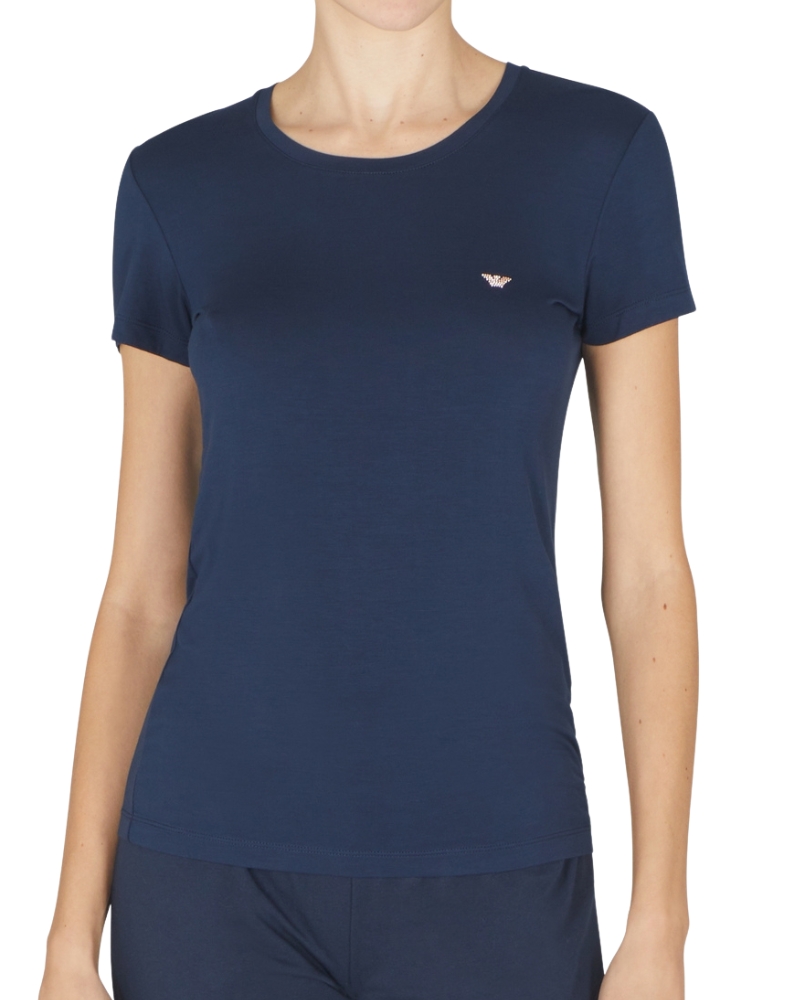 Levně Dámské triko Emporio Armani EW000408 AF10889 modré