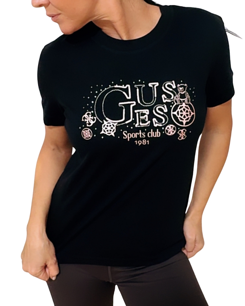 Levně Dámské triko Guess Solange V6GI11