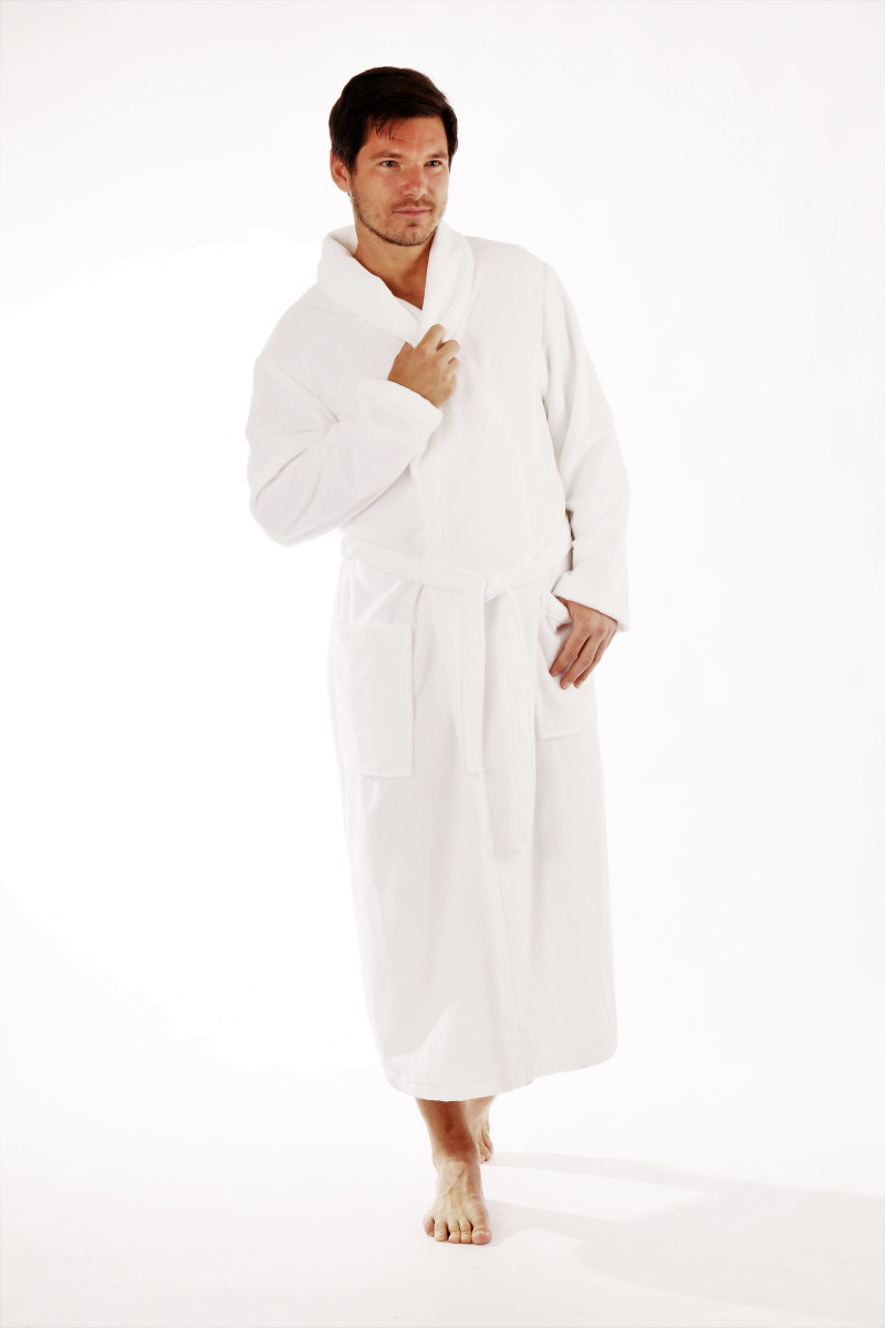 Levně Dámský či pánský župan se šálovým límcem Vestis 2150 Sauna