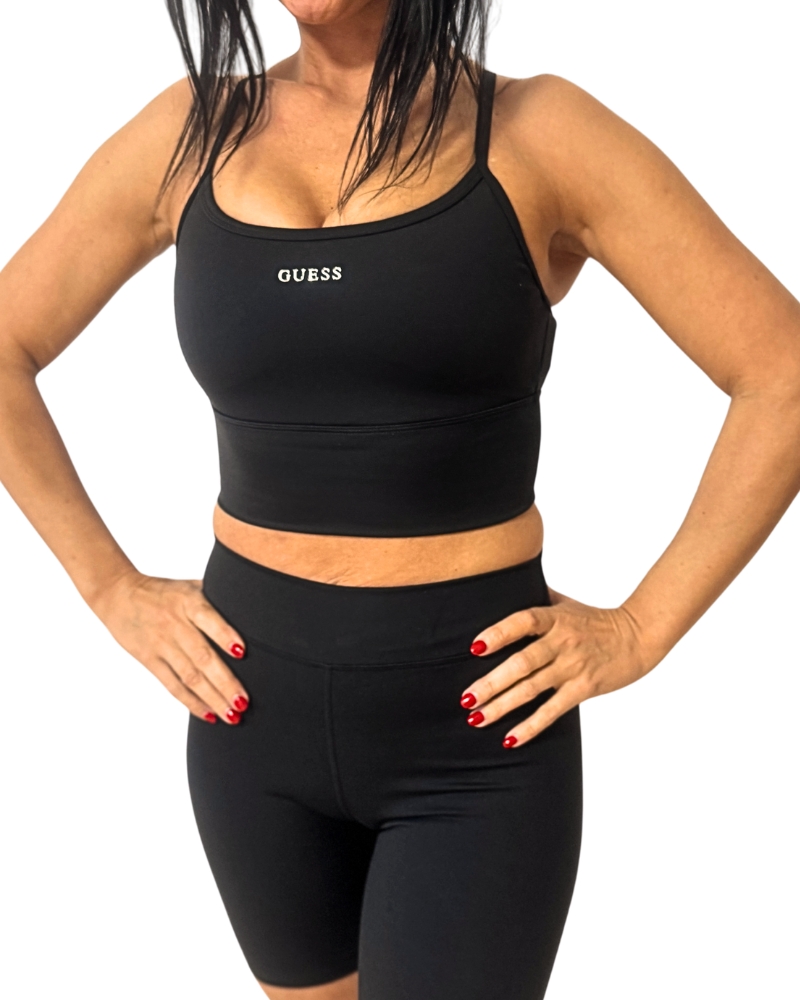 Levně Dámský top Guess Demetra Long Bra V6GP14