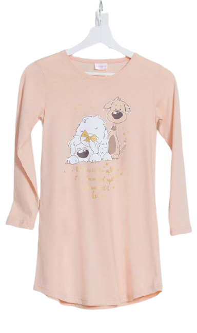 Levně Dětská noční košile Vienetta Secret Little dogs