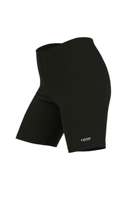 Dětské legíny krátké Litex 9D419 | černá | 152