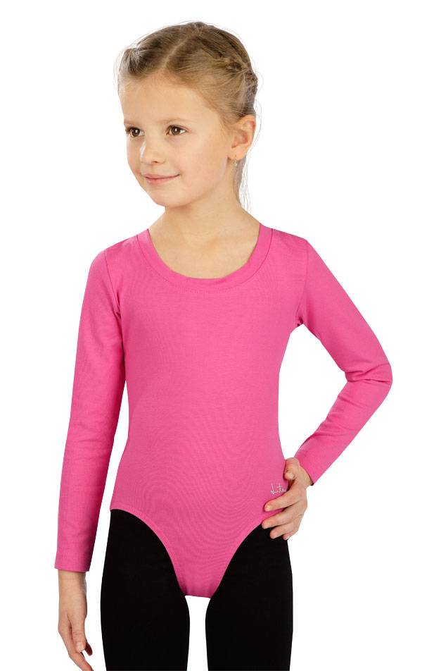 Dětský gymnastický dres Litex 5E257 dlouhý rukáv