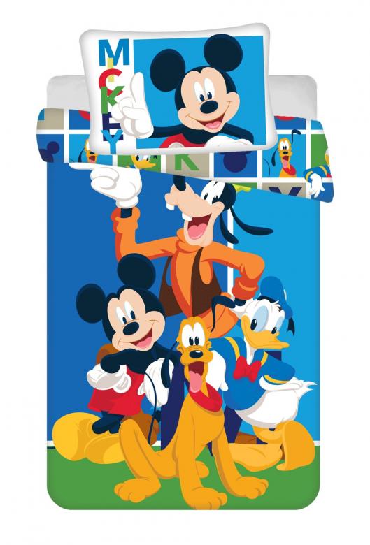 Levně Disney povlečení do postýlky Mickey and Friends baby