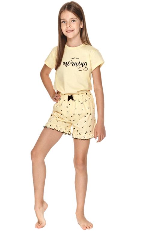 Levně Dívčí pyžamo Taro 2706 Misza žluté