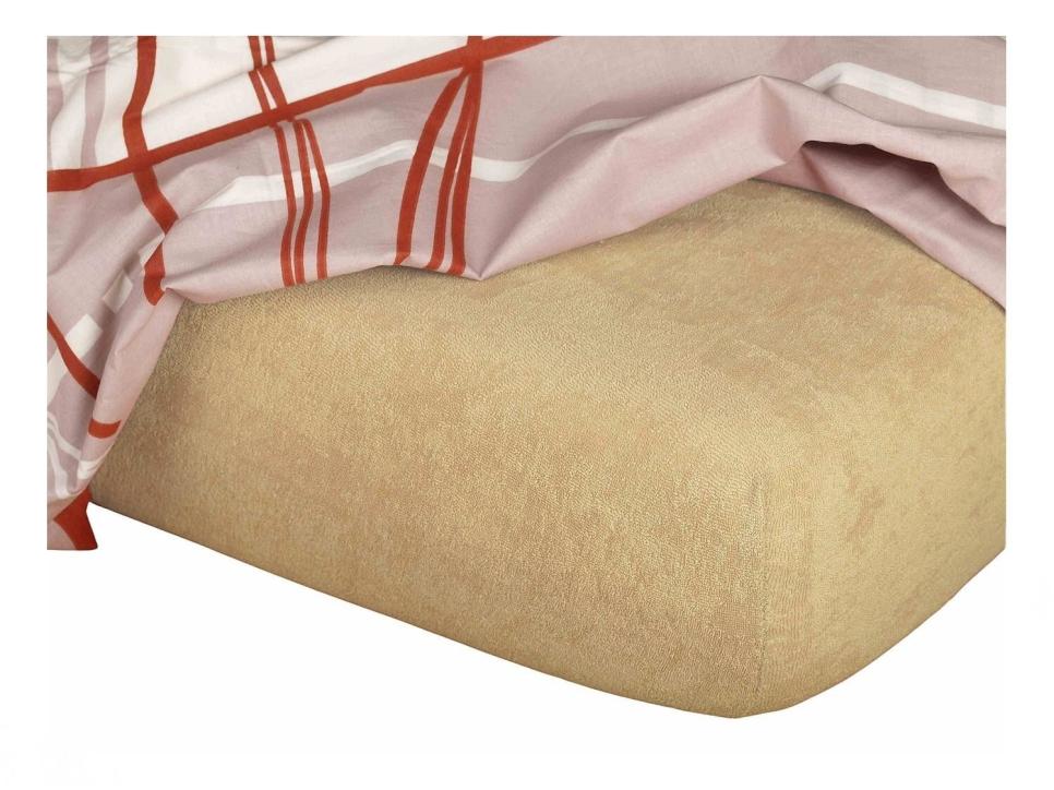 Levně Froté prostěradlo opál