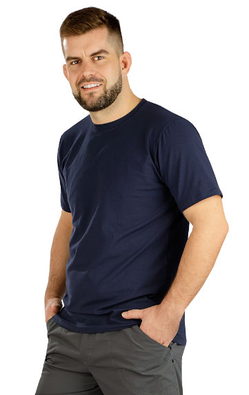 Levně Pánské triko s krátkým rukávem Litex 5D244