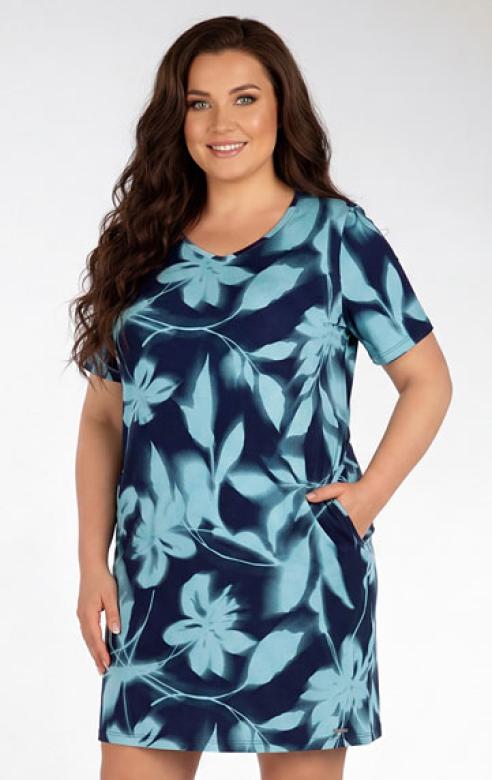 Levně Šaty dámské pro plnoštíhlé Litex 5G053 PLUS SIZE
