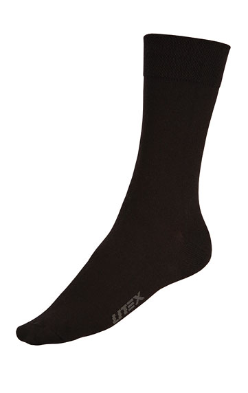Litex 99659 Pánské elastické ponožky | černá | 26-27