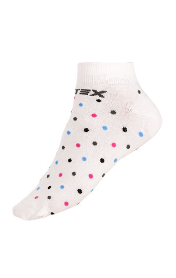 Levně Nízké dámské ponožky s puntíky Litex 9A024