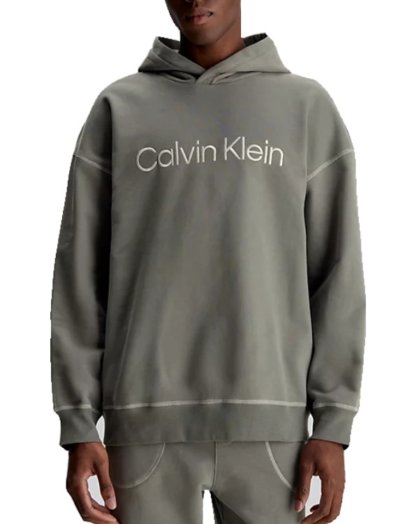 Levně Pánská mikina Calvin Klein NM2484E šedá