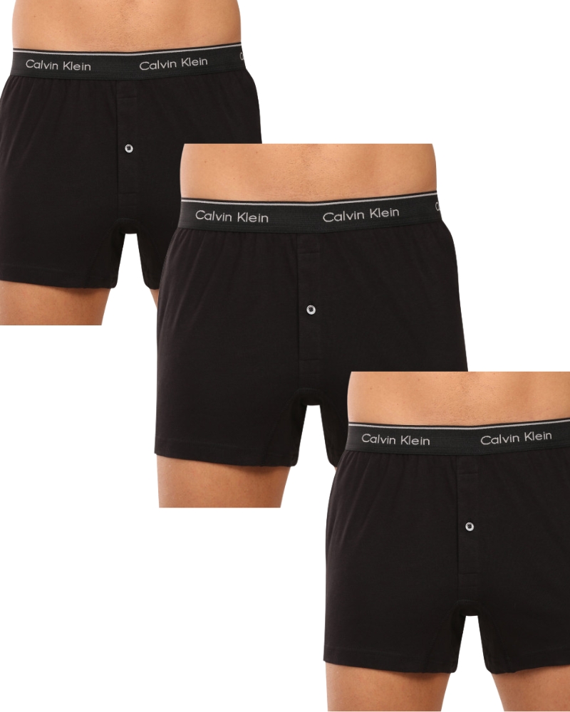Pánské bavlněné trenýrky Calvin Klein NB4005A 100% bavlna