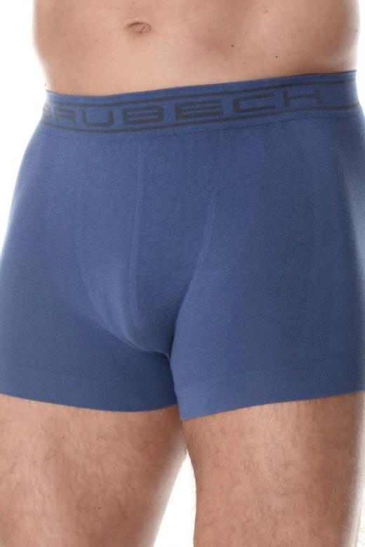 Pánské boxerky Brubeck 00501A indygo | indygo | M
