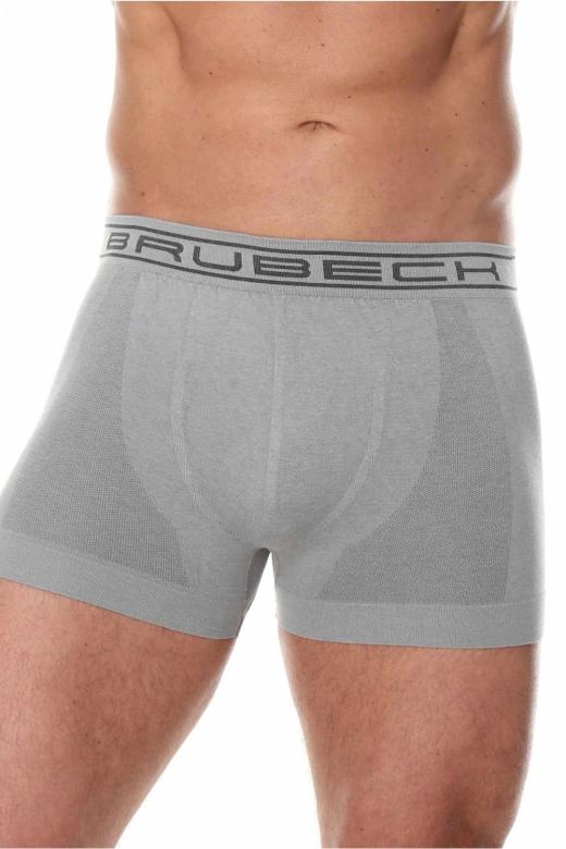 Pánské boxerky Brubeck 00501A šedé | šedá | XXL