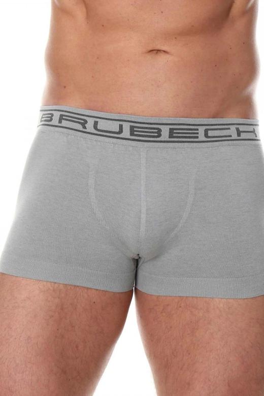 Pánské boxerky Brubeck 10050A grey | šedá | S