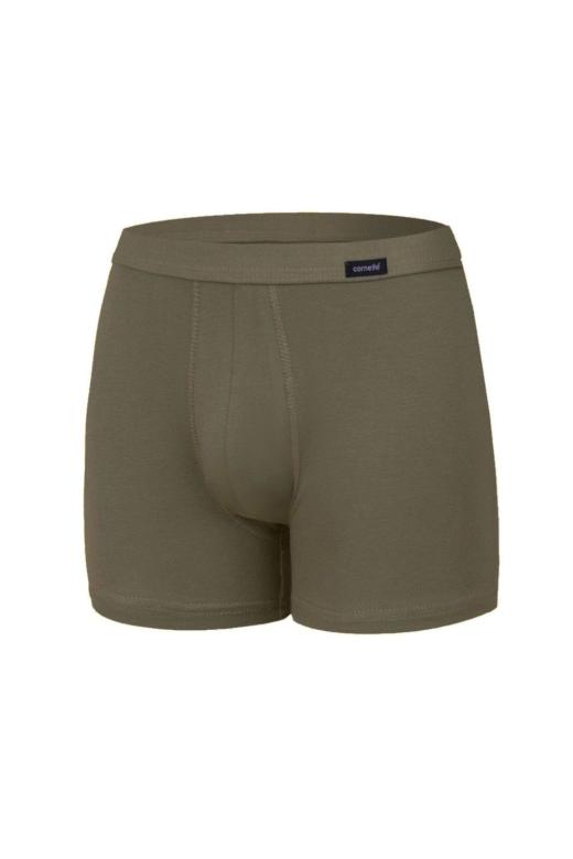 Pánské boxerky Cornette 220 khaki | khaki | XL