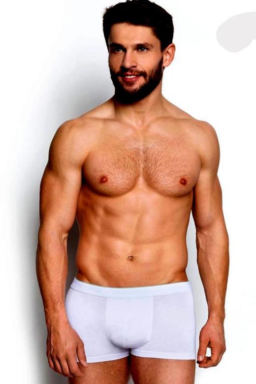 Pánské boxerky Esotiq 34325 bílé | bílé | M