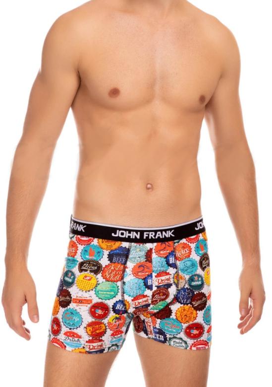 Pánské boxerky John Frank JFB64 | dleobrázku | XL
