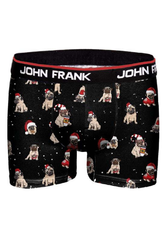 Pánské boxerky John Frank JFBD01 PUG