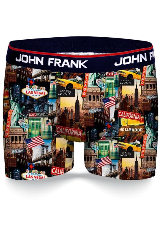 Pánské boxerky John Frank JFBD339 | dleobrázku | XL