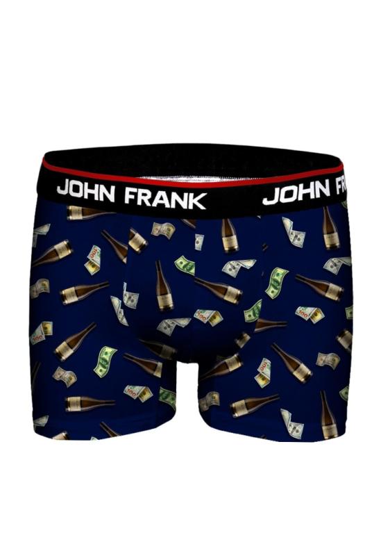 Pánské boxerky John Frank JFBD351 | blu | M