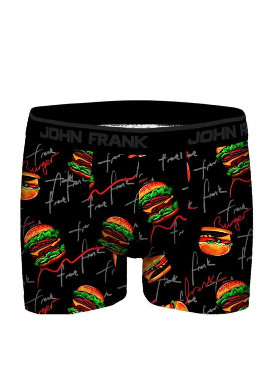 Pánské boxerky John Frank JFBD361 | černá | S