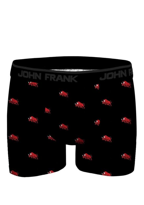 Pánské boxerky John Frank JFBDMOD332 | černá | XXL