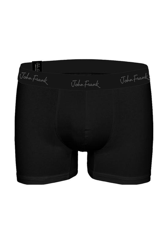 Pánské boxerky John Frank JFBMOD10 černé | černá | L