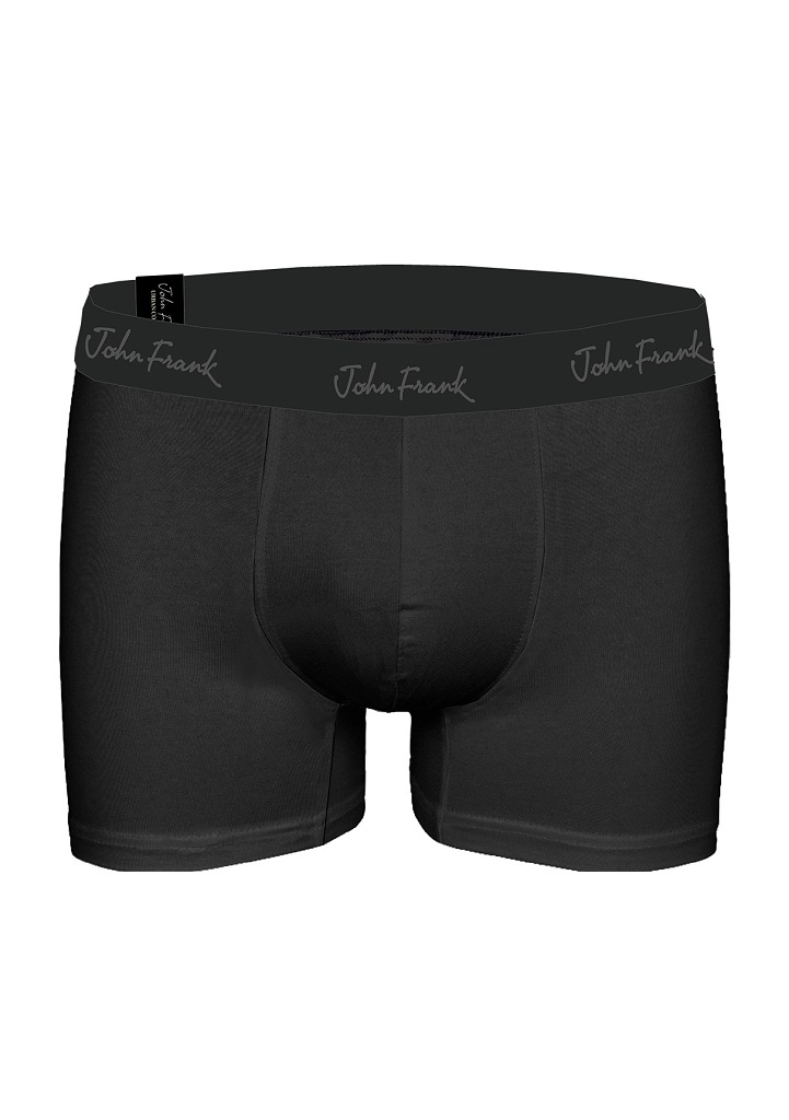 Pánské boxerky John Frank JFBMOD10 šedé | ocelovka | XXL