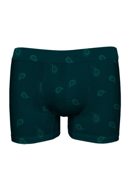Pánské boxerky JOHN FRANK JFBUCWB601 Layers | zelená | M