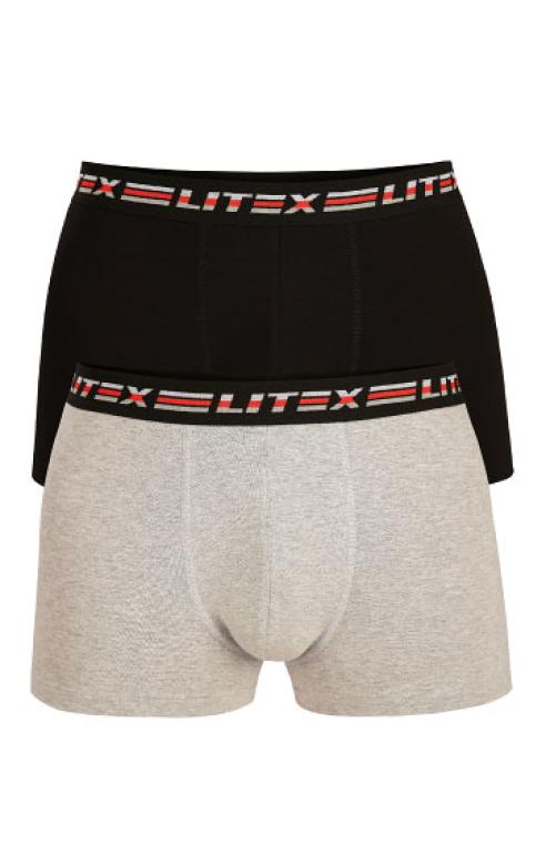 Pánské boxerky Litex 9B548 | černá | M