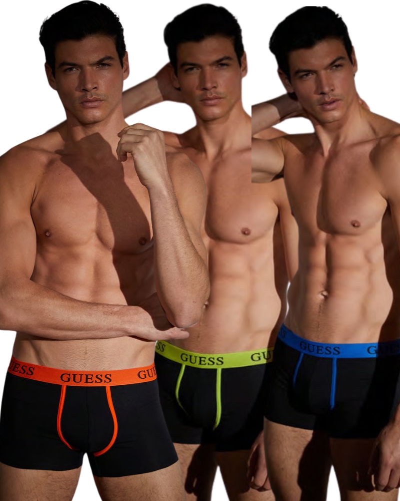 Pánské boxery Guess U4BG90 FLUO