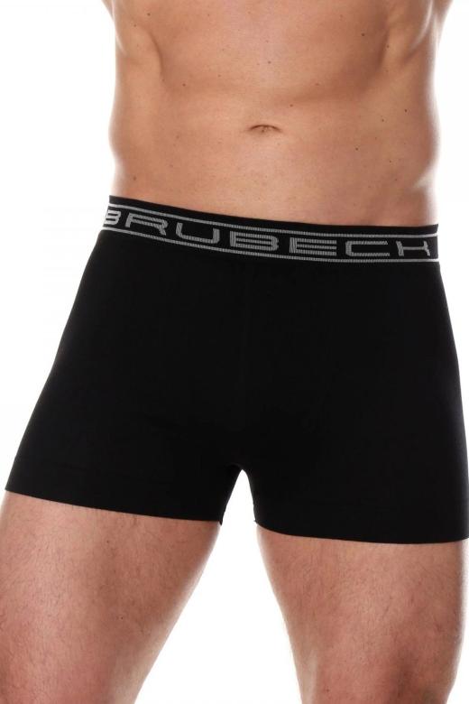 Pánské černé boxerky Brubeck 00501A | černé | XL