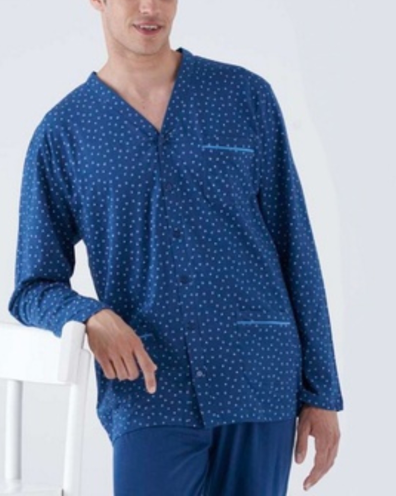 Levně Pánské nadměrné pyžamo Karelpiu KC8230