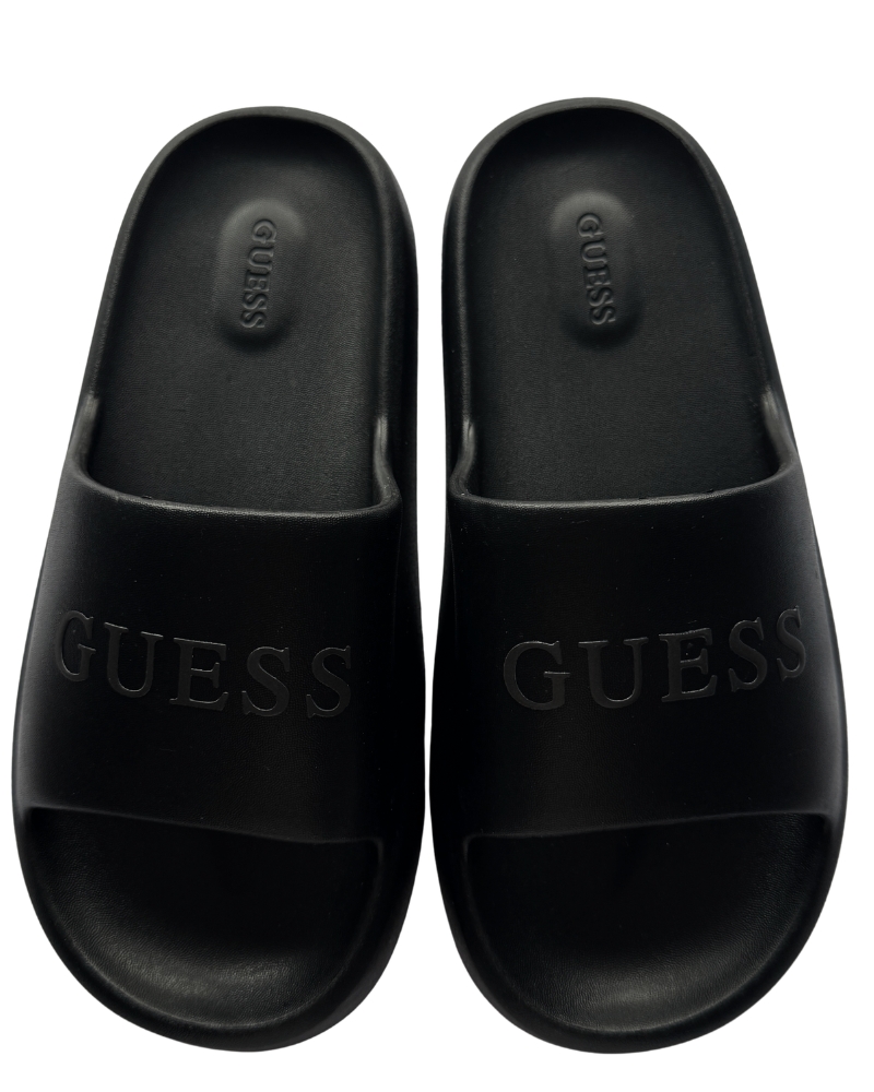 Pánské nazouváky GUESS F6GZ04 černé