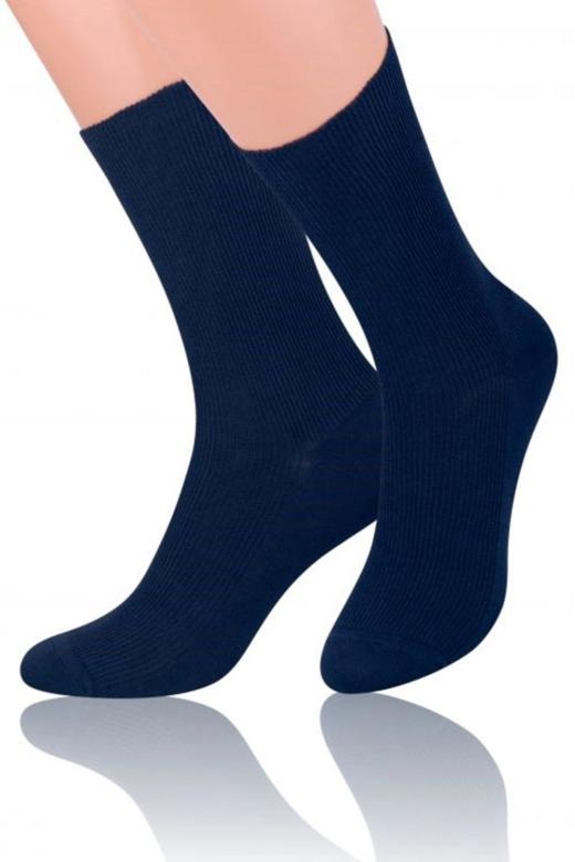 Levně Pánské ponožky Steven 018 tmavě modré