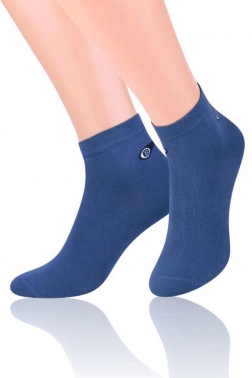 Levně Pánské ponožky Steven 046 modré