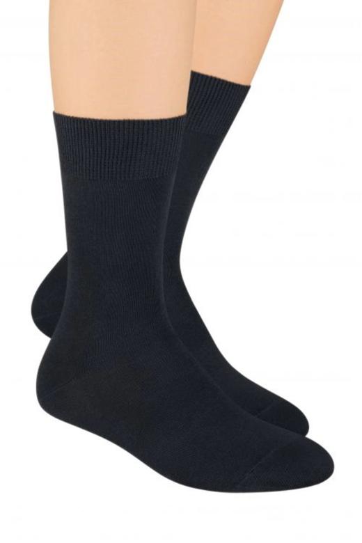 Levně Pánské ponožky Steven 048 černé