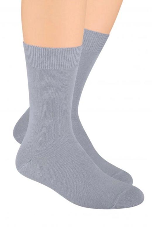 Levně Pánské ponožky Steven 048 šedé